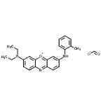 CAS#: 85005-74-9, 3-(Diethylamino)-7-[(2-methylphenyl)amino]phenoxazin-5-ium formate
