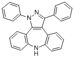 CAS#: 85008-87-3, 1,8-Dihydro-1,3-Diphenyldibenzo(b,f)Pyrazolo(3,4-d)Azepine