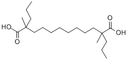 CAS 登录号：85018-93-5， 2,11-二甲基-2,11-二丙基十二烷二酸