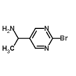 CAS#: 850197-59-0, 1-(2-Bromo-5-pyrimidinyl)ethanamine