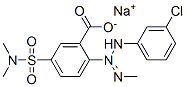 CAS#: 85030-41-7, 2-[3-(3-Chlorophenyl)-1-Methyl-2-Triazen-1-Yl]-5-[(Dimethylamino)Sulfonyl]-Benzoic Acid Sodium Salt (1:1)