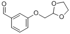 CAS 登录号：850348-84-4， 3-([1,3]二氧戊环-2-基甲氧基)-苯甲醛