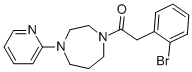 CAS 登录号：850349-16-5， 2-(2-溴-苯基)-1-(4-吡啶-2-基-[1,4]二氮杂环庚-1-基)-乙酮