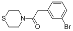 CAS#: 850349-34-7, 2-(3-Bromo-Phenyl)-1-Thiomorpholin-4-Yl-Ethanone