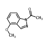 CAS#: 850363-63-2, 1-(4-Methoxy-1H-indazol-1-yl)ethanone