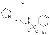 CAS 登录号：850411-15-3， 2-溴-N-(3-吡咯烷-1-基-丙基)-苯磺酰胺盐酸盐