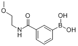 CAS 登录号：850567-33-8， 3-(2-甲氧基乙基氨基羰基)苯硼酸