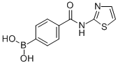 CAS#: 850568-26-2, 4-(2-Thiazolyl)Aminocarbonylphenylboronic Acid