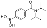 CAS 登录号：850568-33-1， 4-(二异丙基氨基甲酰)苯硼酸
