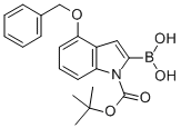 CAS # 850568-52-4, 4-Benzyloxy-1-Tert-Butoxycarbonylindole-2-Boronic Acid