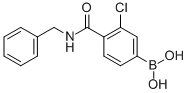 CAS 登录号：850589-42-3， 3-氯-4-(N-苄基氨基甲酰)苯硼酸