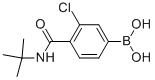 CAS#: 850589-46-7, 3-Chloro-4-(N-Tert-Butylcarbamoyl)Phenylboronic Acid