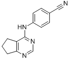 CAS#: 85073-83-2, 4-((6,7-Dihydro-5H-Cyclopentapyrimidin-4-Yl)Amino)Benzonitrile
