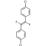 CAS#: 85074-80-2, 1,1'-[(E)-1,2-Difluoro-1,2-ethenediyl]bis(4-chlorobenzene)