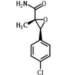 CAS 登录号：850755-06-5， (2R,3S)-3-(4-氯苯基)-2-甲基-2-环氧乙烷甲酰胺