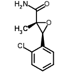 CAS 登录号：850755-12-3， (2R,3S)-3-(2-氯苯基)-2-甲基-2-环氧乙烷甲酰胺