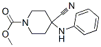 CAS 登录号：85098-74-4， 4-氰基-4-(苯基氨基)哌啶-1-羧酸甲酯