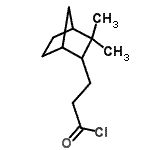 CAS#: 85099-15-6, 3-(3,3-Dimethylbicyclo[2.2.1]hept-2-yl)propanoyl chloride
