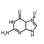 CAS#: 851071-22-2, 2-Amino-1,4,5,9-tetrahydro-6H-purin-6-one 7-oxide