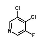 CAS#: 851179-02-7, 3,4-Dichloro-5-fluoropyridine