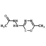 CAS#: 851188-99-3, N'-(6-Methyl-1,2,4,5-oxathiadiazin-3-yl)acetohydrazide