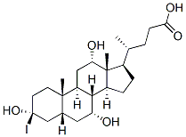 CAS 登录号：85121-73-9， 3-碘胆酸