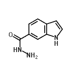 CAS#: 851211-74-0, 1H-Indole-6-carbohydrazide