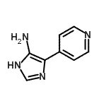 CAS#: 851262-39-0, 4-(4-Pyridinyl)-1H-imidazol-5-amine