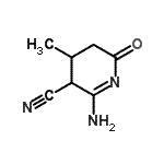 CAS#: 851322-16-2, 2-Amino-4-methyl-6-oxo-3,4,5,6-tetrahydro-3-pyridinecarbonitrile