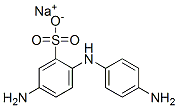 CAS 登录号：85135-98-4， 5-氨基-2-(4-氨基苯胺基)苯磺酸钠