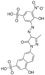 CAS#: 85136-00-1, 7-[4,5-Dihydro-4-[(2-Hydroxy-3-Nitro-5-Sulphophenyl)Azo]-3-Methyl-5-Oxo-1H-Pyrazol-1-Yl]-4-Hydroxynaphthalene-2-Sulphonic Acid