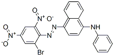 CAS#: 85136-51-2, 4-[(2-Bromo-4,6-Dinitrophenyl)Azo]-N-Phenylnaphthalen-1-Amine