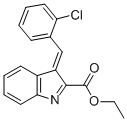 CAS 登录号：85137-89-9， 3-(2-氯苄亚基)-3H-吲哚-2-羧酸乙酯