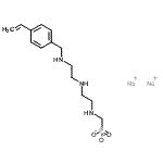 CAS#: 85153-30-6, Disodium ({[2-({2-[(4-vinylbenzyl)amino]ethyl}amino)ethyl]amino}methyl)phosphonate
