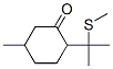 CAS#: 85165-49-7, 5-Methyl-2-[1-Methyl-1-(Methylthio)Ethyl]Cyclohexan-1-One