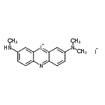 CAS#: 85169-00-2, 3-(Dimethylamino)-7-(methylamino)phenothiazin-5-ium iodide