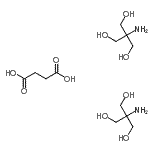 CAS#: 85169-32-0, Succinic acid - 2-amino-2-(hydroxymethyl)-1,3-propanediol (1:2)