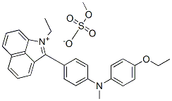 CAS#: 85187-81-1, 2-(4-((4-Ethoxyphenyl)Methylamino)Phenyl)-1-Ethylbenz(cd)Indolium Methyl Sulphate