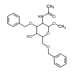 CAS#: 85193-92-6, Methyl 2-acetamido-3,6-di-O-benzyl-2-deoxyhexopyranoside