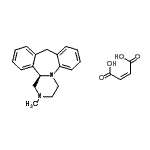 CAS#: 85201-39-4, (14bR)-2-Methyl-1,2,3,4,10,14b-hexahydrodibenzo[c,f]pyrazino[1,2-a]azepine (2Z)-2-butenedioate (1:1)
