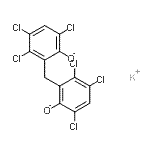 CAS#: 85204-38-2, 2,2'-methylenebis[3,4,6-trichloro-Phenolate potassium salt (1:1)