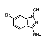 CAS#: 852180-67-7, 6-Bromo-1-methyl-1H-indazol-3-amine