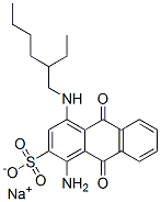 CAS#: 85223-32-1, Sodium 1-Amino-4-[(2-Ethylhexyl)Amino]-9,10-Dihydro-9,10-Dioxoanthracene-2-Sulphonate