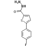 CAS#: 852296-85-6, 5-(4-Fluorophenyl)-2-thiophenecarbohydrazide