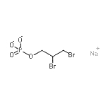CAS#: 85251-57-6, sodium 2,3-dibromopropyl phosphate