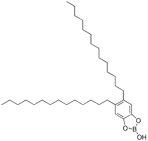 CAS 登录号：85252-27-3， 2-羟基-5,6-双十四烷基-1,3,2-苯并二氧硼烷