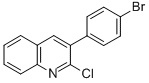 CAS 登录号：85274-82-4， 3-(4-溴苯基)-2-氯喹啉