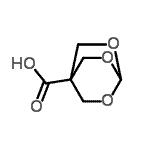 CAS#: 85295-63-2, 2,6,7-Trioxabicyclo[2.2.2]octane-4-carboxylic acid