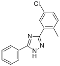 CAS 登录号：85303-95-3， 3-(5-氯-O-甲苯基)-5-苯基-1H-1,2,4-三唑