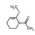 CAS#: 85312-20-5, 1-[6-(Methylsulfanyl)-3,4-dihydro-1(2H)-pyridinyl]ethanone